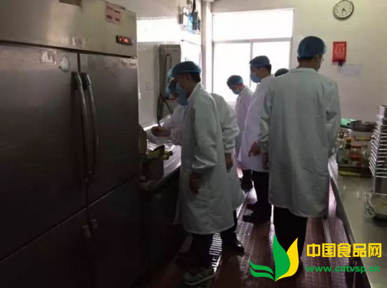 汕尾市食药监局到核服陆丰分公司开展食品安全督导工作